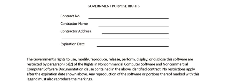 #6D - Gov Purpose Rights CS2