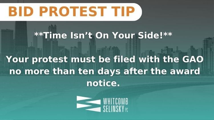 Bid Protest Tips - You Only Have 10 Days